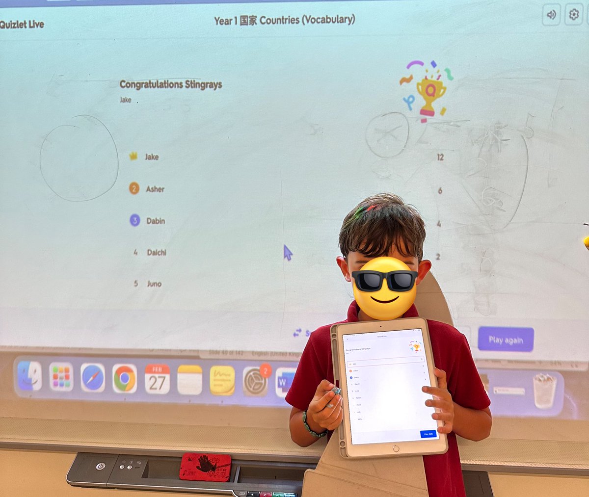 esthersspw's tweet image. 🚀 Learning Mandarin has never been this fun!
Our students are mastering 汉字 and vocabulary with @Quizlet—turning learning into an exciting game! 🎮✨ From flashcards to match challenges, they’re leveling up their language skills every day! @HISPriMandarin #his_learning