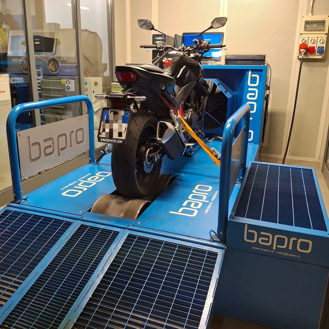 Baprodynotest's tweet image. 🏍 Bapro dyno: max precision for your motorbike! 🔥
Real data, reliable tests &amp;amp; full control. Soundproof cabins for safe, accurate results. Because real power is measured! 🚀

#Bapro #Moto #DynoTest #Precision #Repeatability #MadeInItaly

Thanks for photo ravasio moto