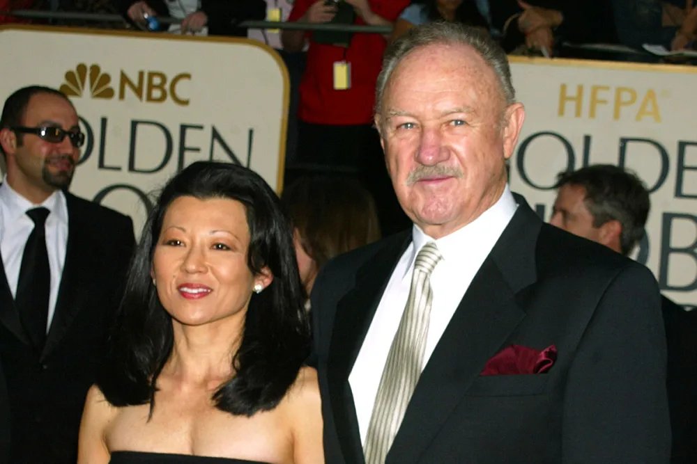 Variety's tweet image. Gene Hackman and his wife, Betsy Arakawa, were found dead in their Santa Fe home Wednesday afternoon. Per authorities, there is no immediate indication of foul play, though a cause of death was not provided.

Hackman, who won Oscars for "Unforgiven" and "The French Connection,"