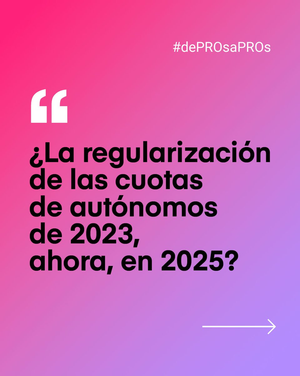 abaqpro's tweet photo. 😵💫 La cuestión puede ser confusa, así que en nuestro nuevo artículo del blog te explicamos la regularización de la cuota de autónomos de 2023, que se está llevando a cabo en 2025, con efectos retroactivos.
👉 https://t.co/7IKGRiv29q
#Abaq #autónomos #emprendedores https://t.co/ELaiO2yJkb