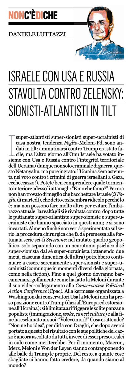 luttazzi oggi sul fq