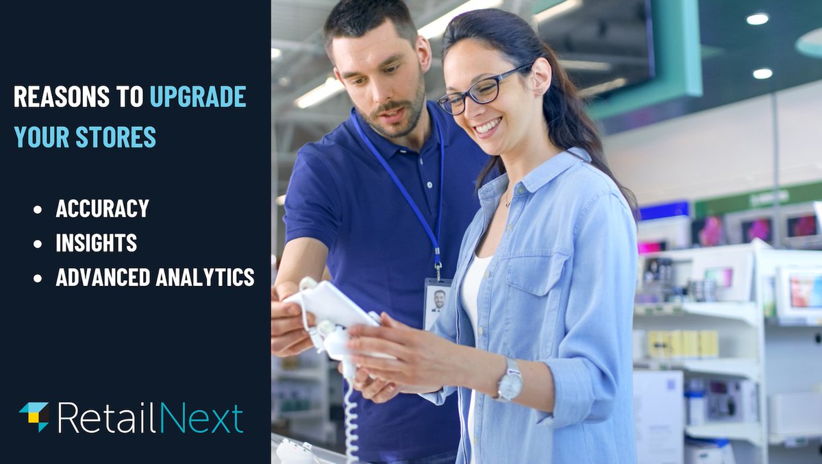 Replace your obsolete or unsupported people counters through RetailNext and receive:
👉 Our accuracy guarantee, backed by self-audits
👉 Our insights and innovation promise
👉 Our full platform 

See what we've done for customers: bit.ly/3YqbpMU

#RetailTech #EMEARetail