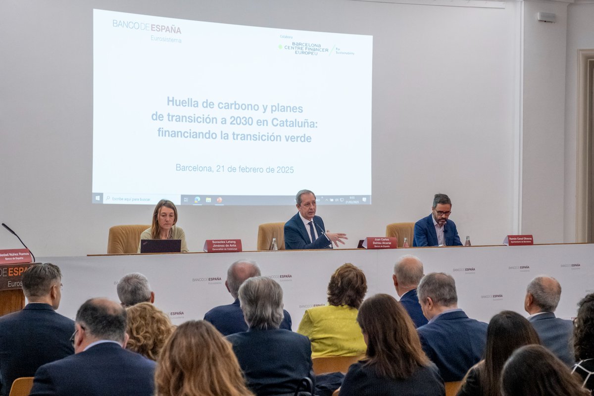 BCFE - Barcelona Centre Financer Europeu (@bcn_ctr_fin_eur) on Twitter photo 🌱 El pasado viernes 21.02.25 se celebró en Barcelona el 1r Encuentro Territorial del <a href="/BancoDeEspana/">Banco de España</a> sobre Financiación de la Transición Verde titulado “Huella de Carbono y Planes de Transición a 2030 en Cataluña” en el que <a href="/bcn_ctr_fin_eur/">BCFE - Barcelona Centre Financer Europeu</a> colaboramos
🔗 barcelonacentrefinancer.org/es/huella-de-c… 🌱 El pasado viernes 21.02.25 se celebró en Barcelona el 1r Encuentro Territorial del <a href="/BancoDeEspana/">Banco de España</a> sobre Financiación de la Transición Verde titulado “Huella de Carbono y Planes de Transición a 2030 en Cataluña” en el que <a href="/bcn_ctr_fin_eur/">BCFE - Barcelona Centre Financer Europeu</a> colaboramos
🔗 barcelonacentrefinancer.org/es/huella-de-c…