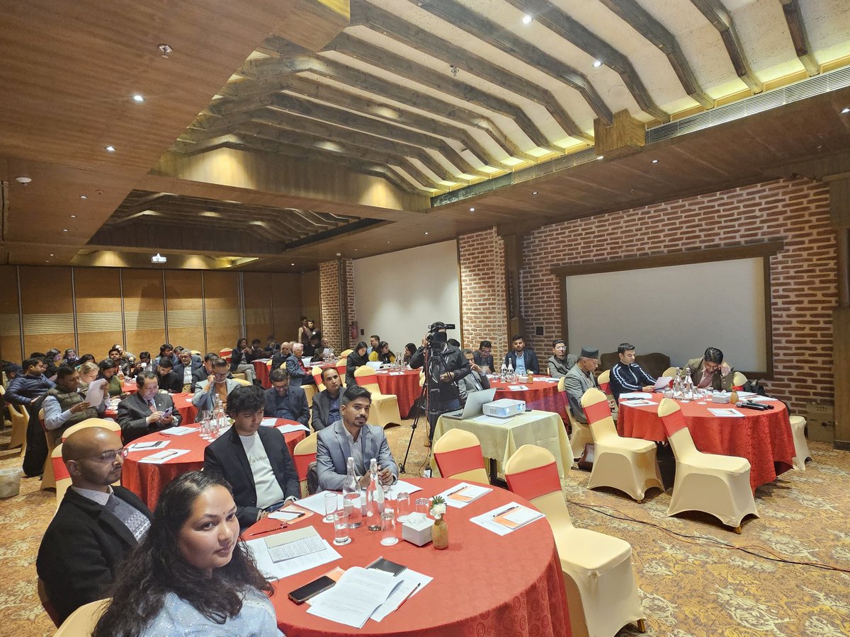 #HappeningNow CESIF's National Seminar to share findings of the research 'AI and Diplomacy: A Case for Nepal's AI Diplomacy' &amp; to explore the need for Nepal to proactively develop AI diplomacy strategy to safeguard it's interest and maximize opportunities presented by AI.