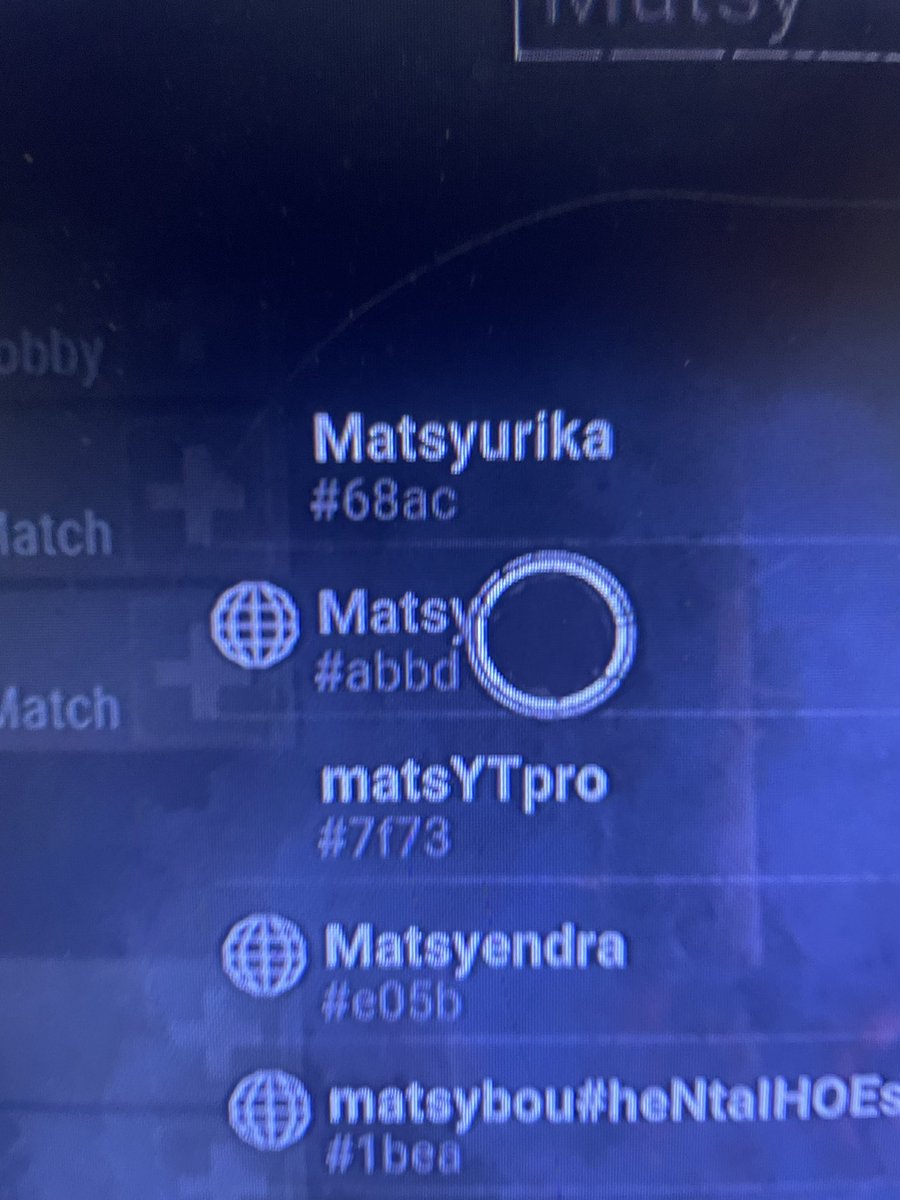 Mk11Andrew's tweet photo. #deadbydaylight ban this person Matsy #abbd cheating ban this account https://t.co/0WTGJW5EW1