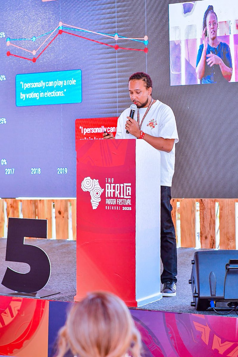 Kenya’s youth aren’t waiting for opportunities—they’re creating them. With over 11 million young people shaping the country’s future, Dale Mwangi shared groundbreaking insights at #AMF2025 from seven years of research by Shujaaz Inc.

#AfricaMediaFestival #AMFBridgingGaps