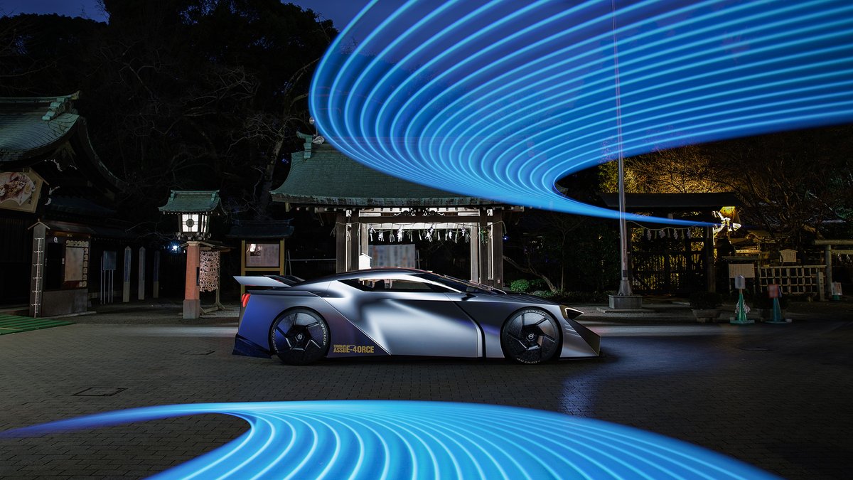 NissanMotor's tweet image. The Nissan Hyper Force concept electrifies the nightscape of Tokyo! ⚡🌃
Go behind the scenes of this striking concept: youtu.be/FQtgYIfL04U
#Nissan #HyperForce #ConceptCar #CarPhotography