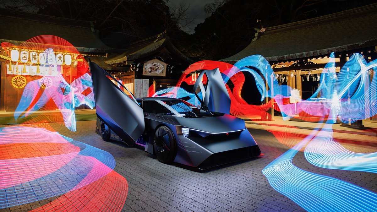 NissanMotor's tweet image. The Nissan Hyper Force concept electrifies the nightscape of Tokyo! ⚡🌃
Go behind the scenes of this striking concept: youtu.be/FQtgYIfL04U
#Nissan #HyperForce #ConceptCar #CarPhotography
