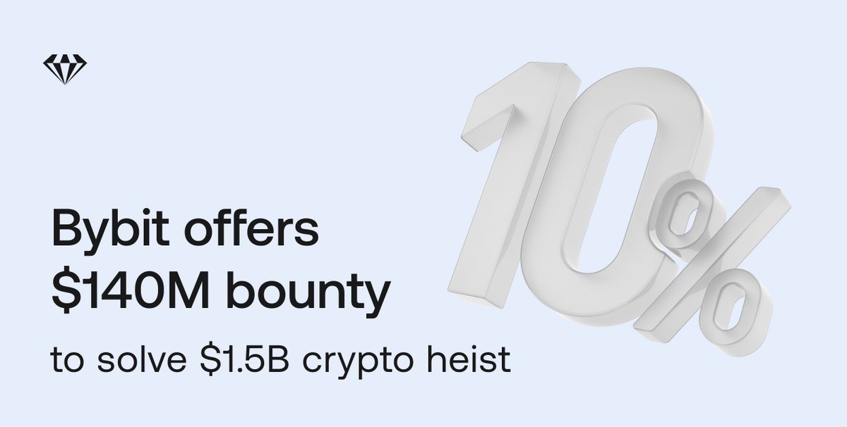 CrystalPlatform's tweet photo. Crypto never sleeps. This week:

💰 Bybit offers $140M bounty after a $1.5B heist—the largest in #crypto history. Can collaboration solve security gaps?

🏛️ SEC approves the 1st interest-bearing #stablecoin as a security. Stricter oversight incoming!

🤔 Montana rejects #Bitcoin Reserve Bill, but 24 other states press on.

Read more in our latest blog: https://t.co/ehFtCXaidZ