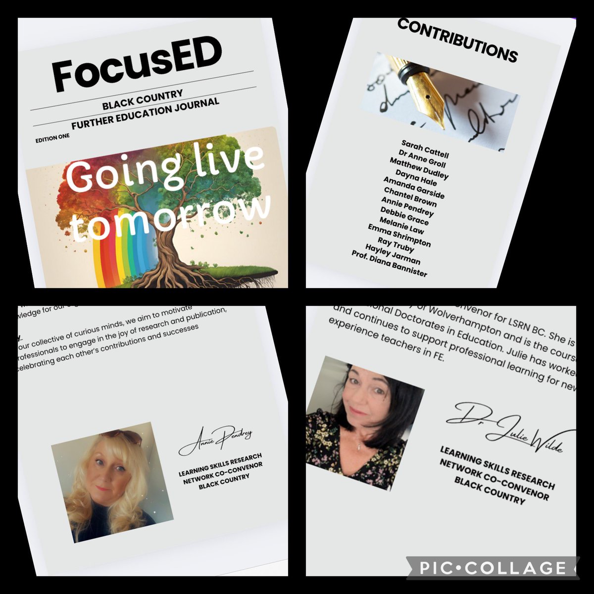 Get ready for publication day tomorrow 🖊️
The first edition of FocusED, the FE Black Country Journal 📓 

#furtheteducation
<a href="/WildeJuels/">Dr Juels Wilde</a> <a href="/LSRNetwork/">Learning and Skills Research Network</a>