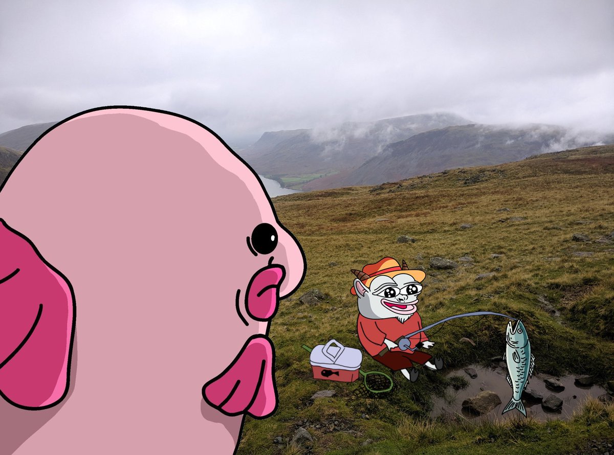 Hearing things, goats fished smth sexy ? 
blub blub lads 🫧🐟