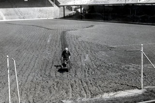 Blackpool Football Club
Bloomfield Road
1961 - One man and a plough