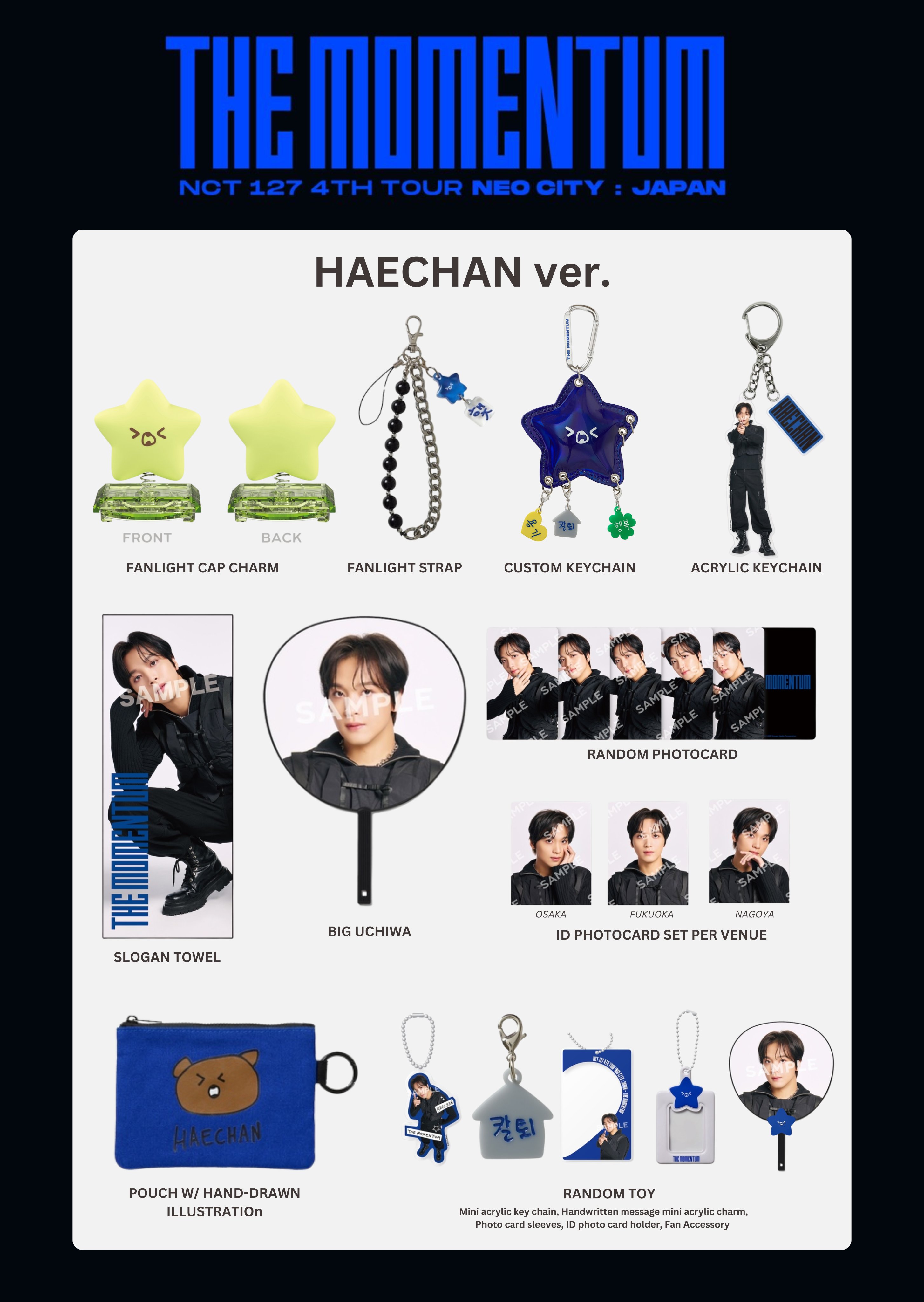 NCT127 THE MOMENTUM ヘチャングッズ3点セット