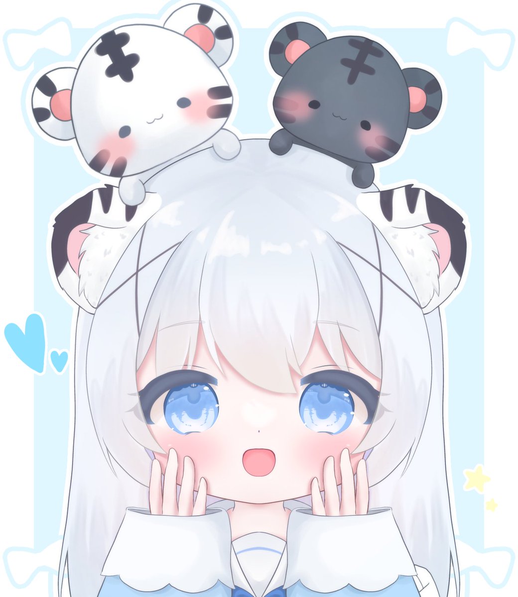 zzpomu's tweet photo. ︎🤍️🩵

#myoya_art  #イラスト https://t.co/kZN2pjCF3I