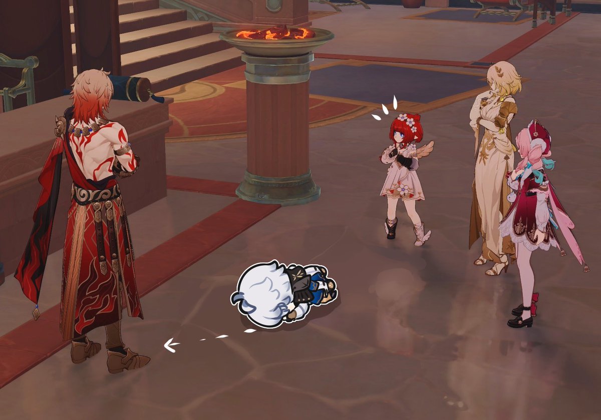 Hunmyii's tweet image. 👈
#HonkaiStarRail #Phainon #Mydei #Tribios