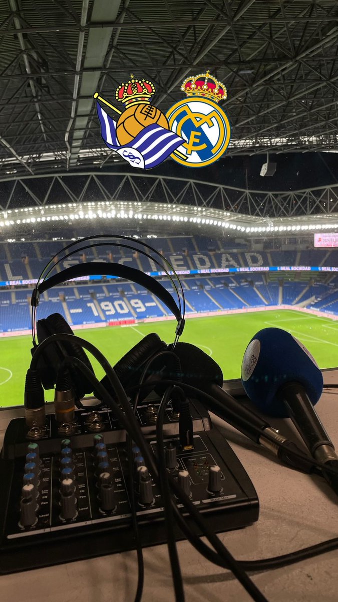 Primer asalto. 0-1.

90 minuti en el Bernabéu son molto longo 😤

Gracias una vez más a <a href="/OneClub1909/">One Club</a> por la experiencia 🤩