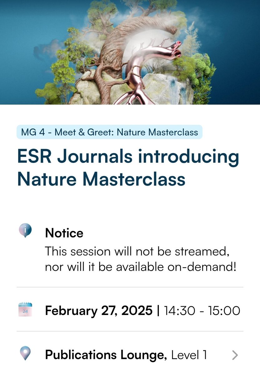 Roberto Cannella (@cannella_rob) on Twitter photo Don't miss the today's Meet & Greek at the <a href="/myESR/">myesr</a> publication lounge <a href="/InsightsImaging/">Insights into Imaging</a> <a href="/EurRadiology/">European Radiology</a>
Let's celebrate the 35th birthday of <a href="/EurRadiology/">European Radiology</a> 🎂🥳 Don't miss the today's Meet & Greek at the <a href="/myESR/">myesr</a> publication lounge <a href="/InsightsImaging/">Insights into Imaging</a> <a href="/EurRadiology/">European Radiology</a>
Let's celebrate the 35th birthday of <a href="/EurRadiology/">European Radiology</a> 🎂🥳