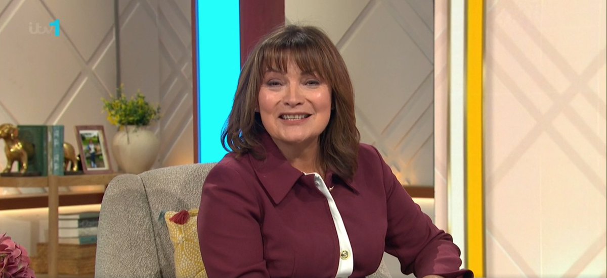 Lorraine Kelly hosted her own show this morning.

Congratulations #Lorraine, you have hosted 28 out of 41 (68.3%) episodes this year.