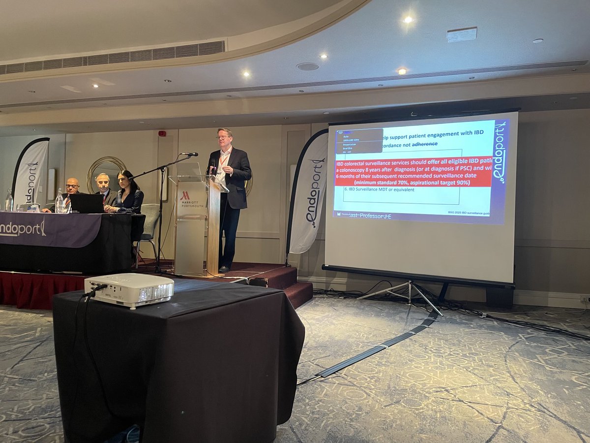 smkahlon's tweet image. @Endoport kicks off with a top talk from James East #improving quality  of IBD surveillance colonoscopy 
#Shared decision making #IBD MDT 
⁦@gastro3570⁩