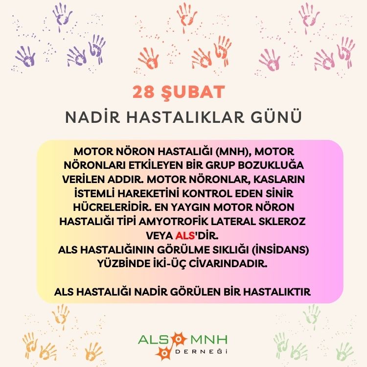 #ALS  hastalığı bir nadir hastalıktır. 
#nadirhastalık #raredisease #als
<a href="/alsmnhturkiye/">ALS-MNH DERNEĞİ</a>  #28Subat