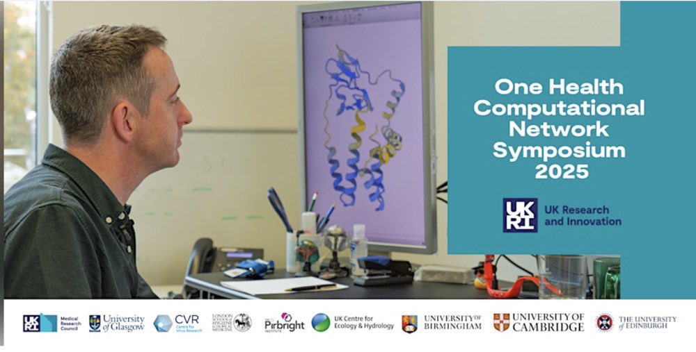 CVR Bioinformatics (@cvrbioinfo) on Twitter photo Join us for <a href="/UKRI_News/">UK Research and Innovation</a> One Health Computational Network Symposium!
📅 24th April
📍<a href="/UofGlasgow/">University of Glasgow</a>
Experts in AI & computational methods tackling viral threats! 🦠
🔗 Register ➡️ tinyurl.com/cvrohcn
#AI #ComputationalBiology #InfectiousDiseases Join us for <a href="/UKRI_News/">UK Research and Innovation</a> One Health Computational Network Symposium!
📅 24th April
📍<a href="/UofGlasgow/">University of Glasgow</a>
Experts in AI & computational methods tackling viral threats! 🦠
🔗 Register ➡️ tinyurl.com/cvrohcn
#AI #ComputationalBiology #InfectiousDiseases