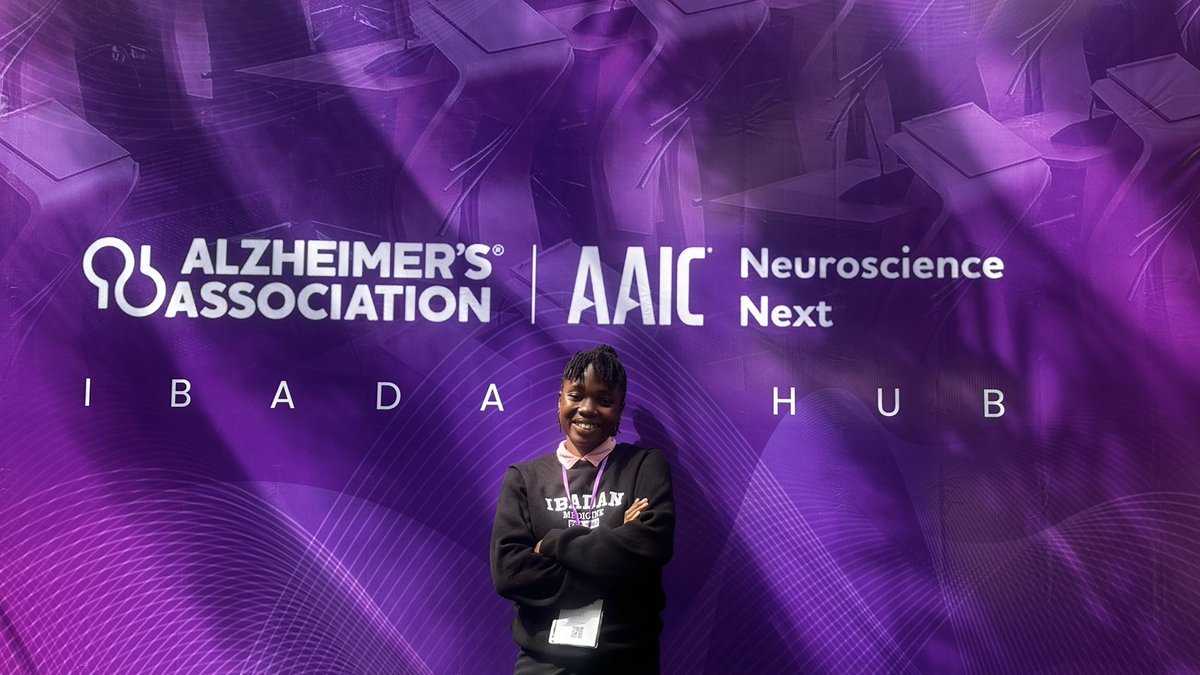 Wide smiles at the 
<a href="/alzassociation/">Alzheimer's Association</a> Neuroscience Next conference of the <a href="/aaicneuroibadan/">AAIC Neuroscience Next Ibadan</a> Ibadan Hub.

Every presentation, workshop, and plenary session was a brilliant reminder of how far we have come with Neuroscience in Africa, and how much more there is to do. 💜🩷
