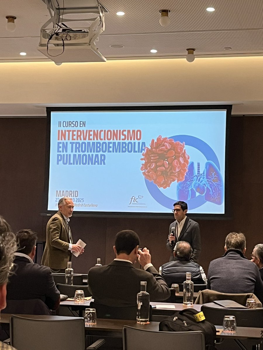 Gonzalo García Martí (@ggarciamarti) on Twitter photo Comienzo del II curso de Intervencionismo en Tromboembolia Pulmonar organizado por <a href="/pabl0salinas/">Pablo Salinas</a>
<a href="/Ana_Viana_T/">Ana Viana Tejedor</a> <a href="/carlosreal42/">Carlos Real</a> <a href="/RocioParragaG/">Rocío Párraga</a> <a href="/VanesaSendin/">Vanesa Sendin Martin</a> Comienzo del II curso de Intervencionismo en Tromboembolia Pulmonar organizado por <a href="/pabl0salinas/">Pablo Salinas</a>
<a href="/Ana_Viana_T/">Ana Viana Tejedor</a> <a href="/carlosreal42/">Carlos Real</a> <a href="/RocioParragaG/">Rocío Párraga</a> <a href="/VanesaSendin/">Vanesa Sendin Martin</a>