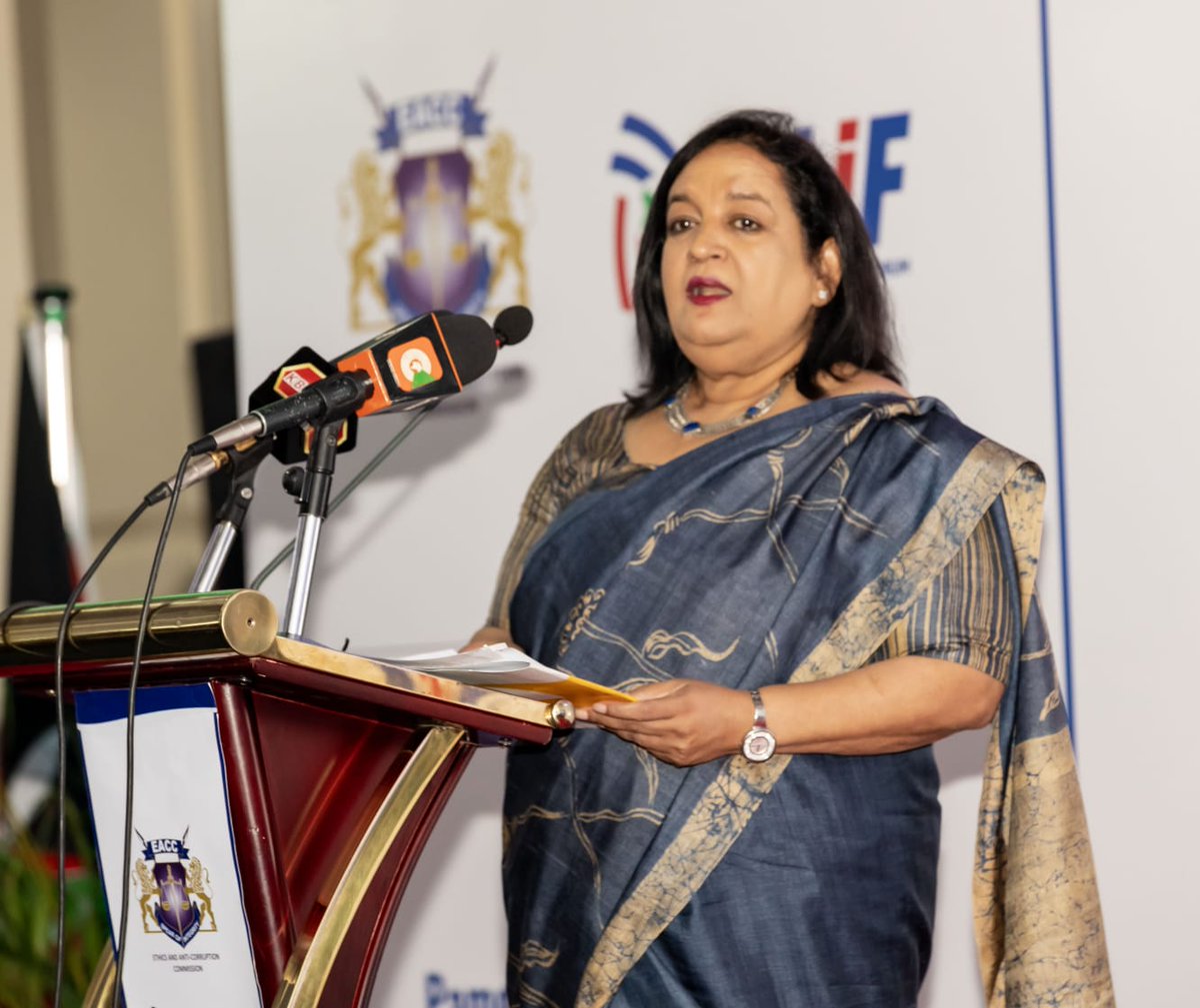 Ms Ashita Mittal, Regional Representative,UNODC: ''Together we can build a future where integrity thrives and as <a href="/UNODC_EA/">UNODC Eastern Africa</a>   we remain committed to supporting Kenya to fight and eradicate corruption.''
#PamojaTudumisheMaadili
