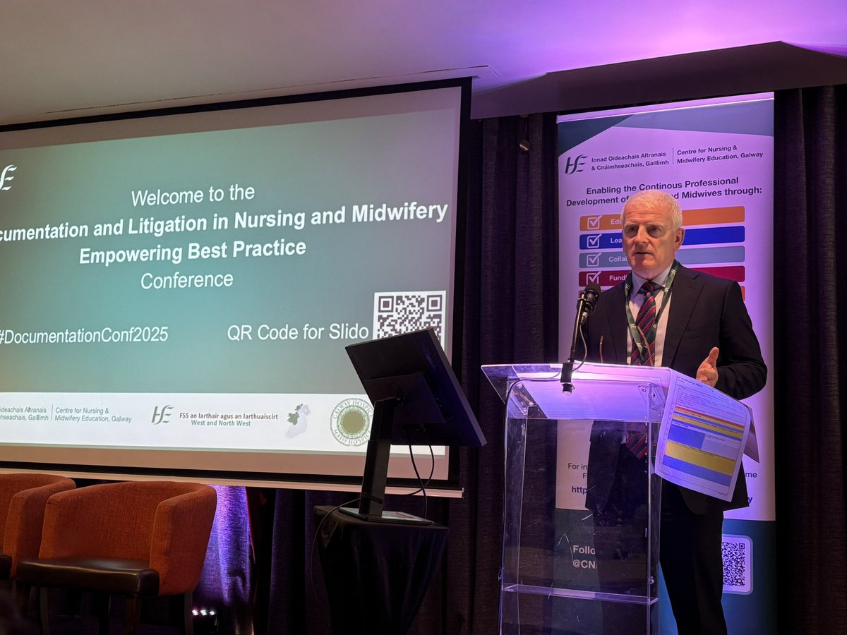 MarissaButler (@marissabmcc) on Twitter photo Tony Canavan, REO <a href="/HSE_West_NWest/">HSEWestNorthWest</a> opens the #DocumentationConf2025 talks about the importance of documentation supporting communication and crossing of boundaries between hospital and community <a href="/NMBI_ie/">Nursing and Midwifery Board of Ireland</a> <a href="/GSGerShaw/">Dr. Geraldine Shaw</a> Tony Canavan, REO <a href="/HSE_West_NWest/">HSEWestNorthWest</a> opens the #DocumentationConf2025 talks about the importance of documentation supporting communication and crossing of boundaries between hospital and community <a href="/NMBI_ie/">Nursing and Midwifery Board of Ireland</a> <a href="/GSGerShaw/">Dr. Geraldine Shaw</a>