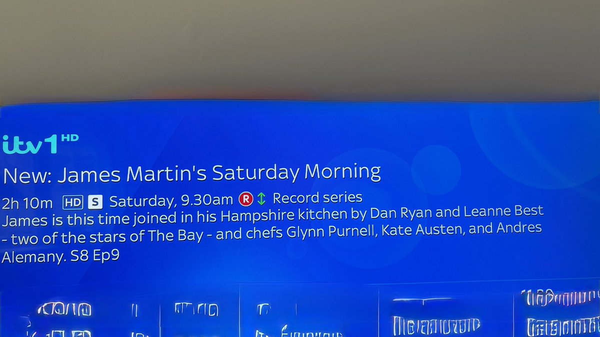 Saturday morning watch mad-foodie be in heaven!!