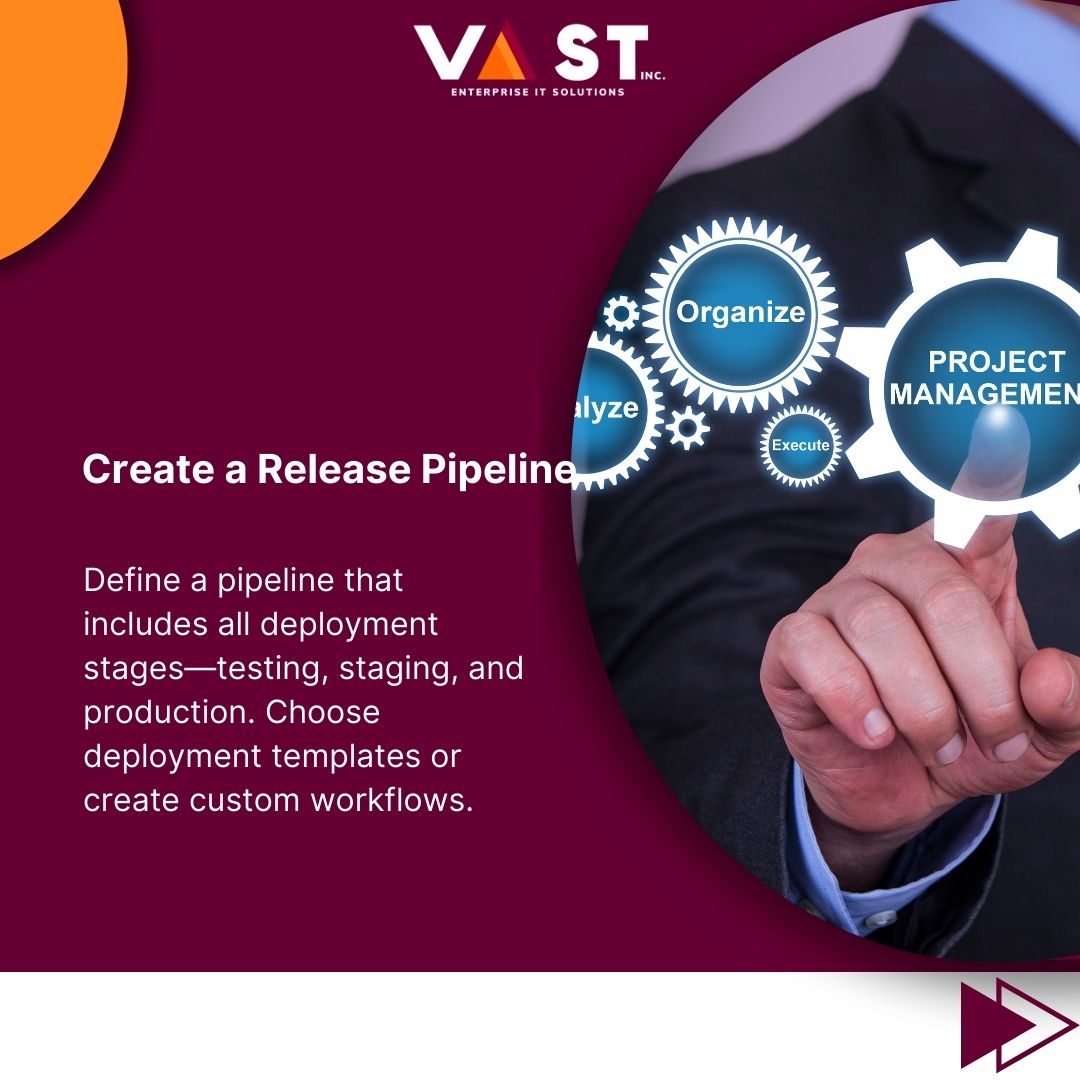 VaST_ITES_INC's tweet image. Take control of your deployment process with Azure DevOps and release confidently!
Follow VaST ITES INC. for more updates.
Visit our website: vastites.ca
Mail us at: info@vastites.ca
Call us on: +1 31272 49560
#AzureDevOps #Automation #CodeDeployment #DevOpsTools