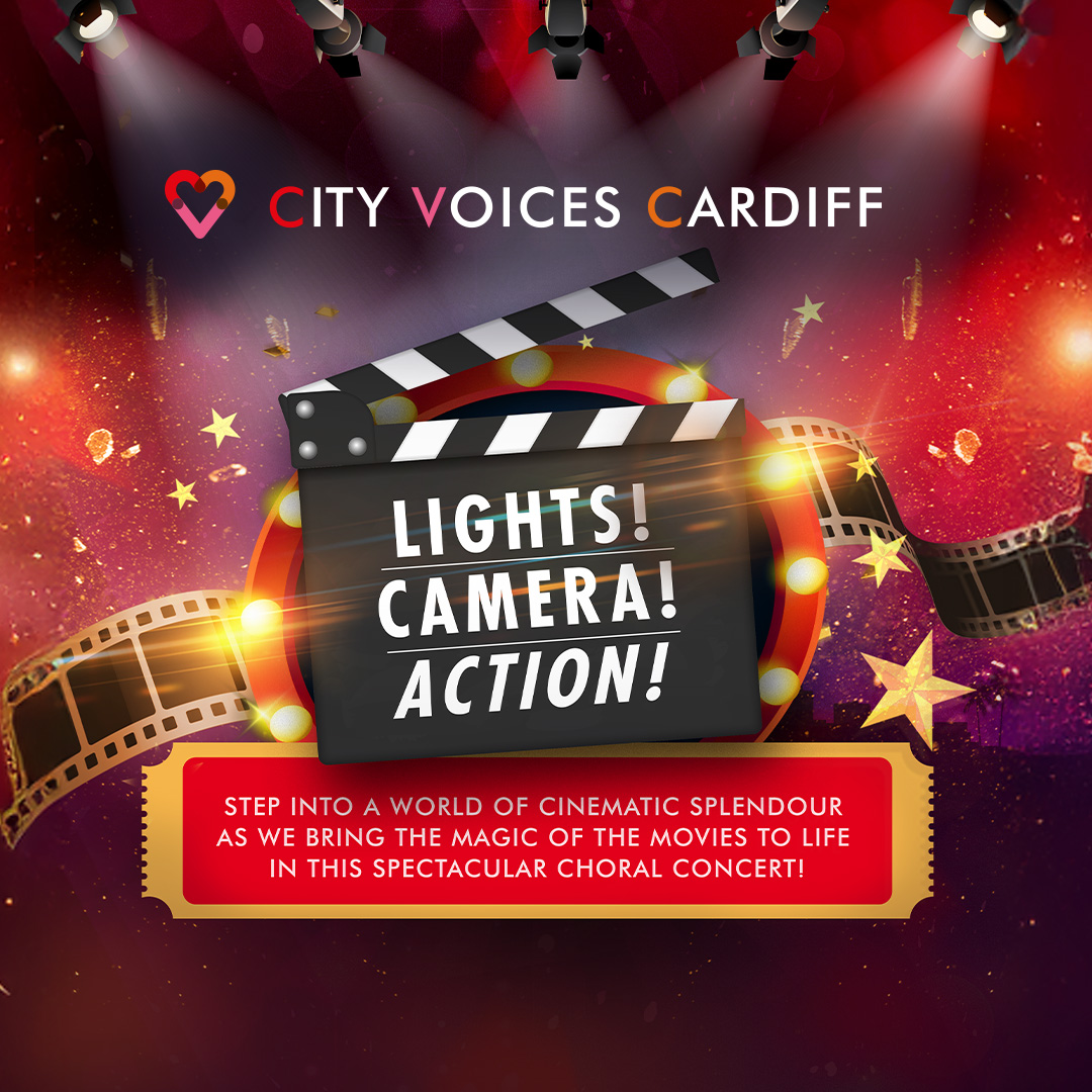 🎥 Remember to book your tickets for our concerts on the 5th and 6th July 2025 at BBC Hoddinott Hall, Cardiff 

🎥 ticketsource.co.uk/city-voices-ca… 

🎥 Just a few more days to take advantage of our discount - book before the end of February 2025 and you get £1 off per ticket