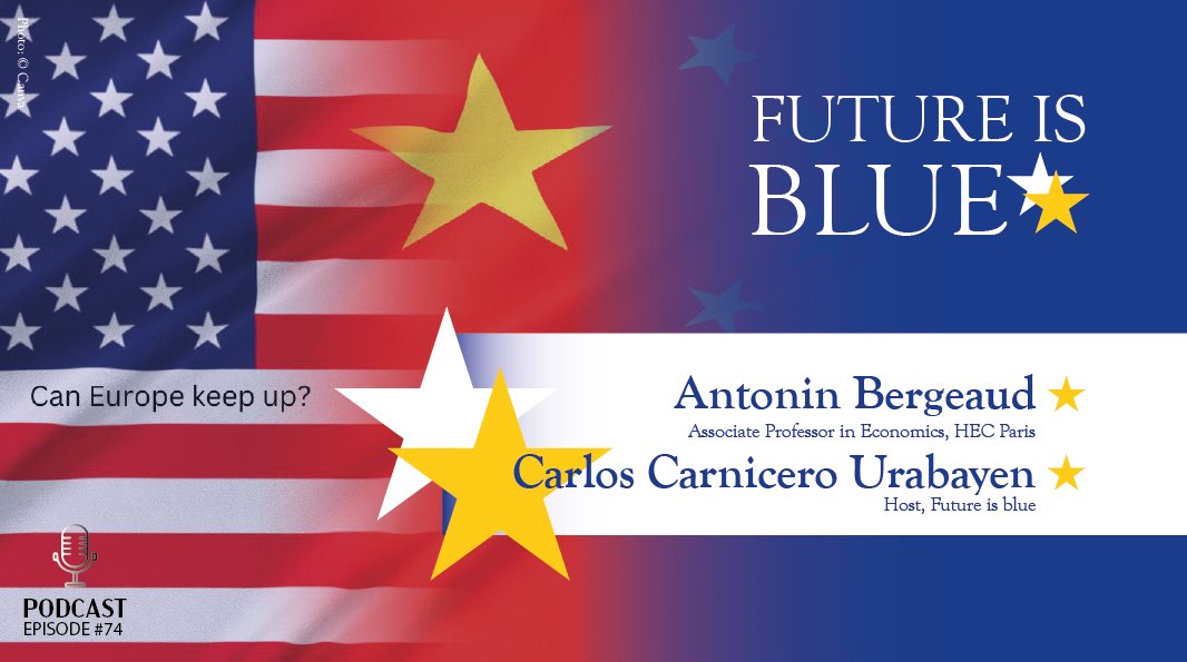 🚨 New episode! 🚨
Can Europe compete with the U.S. and China? 🇪🇺⚡️ With Trump back and global trade tensions rising, the EU faces a wake-up call.
🎙️ @ccurabayen speaks with <a href="/a_bergeaud/">Antonin Bergeaud</a> on innovation, regulation &amp; Europe’s economic future.
🔗 Listen now: share.transistor.fm/s/27cf3556