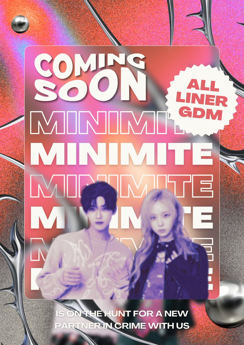 Hope today’s serving up nothing but good vibes and blessings for everyone reading this. We, 𝗠𝗜𝗡𝗜𝗠𝗜𝗧𝗘, are on the lookout for more friends to vibe with in our ALL LINER GDM. Drop your 𝙢𝙪𝙨𝙚 𝙣𝙖𝙢𝙚, 𝙡𝙞𝙣𝙚 (Ex. Na Jaemin, 2000) below and let’s make some wreckfest!