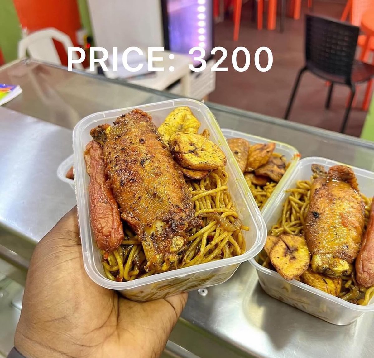imole__olorun's tweet photo. Another Thursday to serve you delicious and affordable meals.
CHOPMIDE IS OPEN and ready to take your orders 💃💃
Frame 1: 6200
Frame 2: 12000
Frame 3: 3200
Frame 4: 4400

We are also available on chowdeck and glovo.
Location: Ikeja Lagos 
📞09138888977

Please kindly RT🙏 https://t.co/4Rhpn1ZADt
