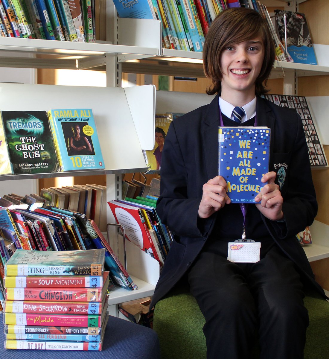 A massive well done to Harry in Y8 who has become our latest scholar to read all 10 titles on our TTCT Year 8 Reading List! #SmashingIt #ReadersAreLeaders