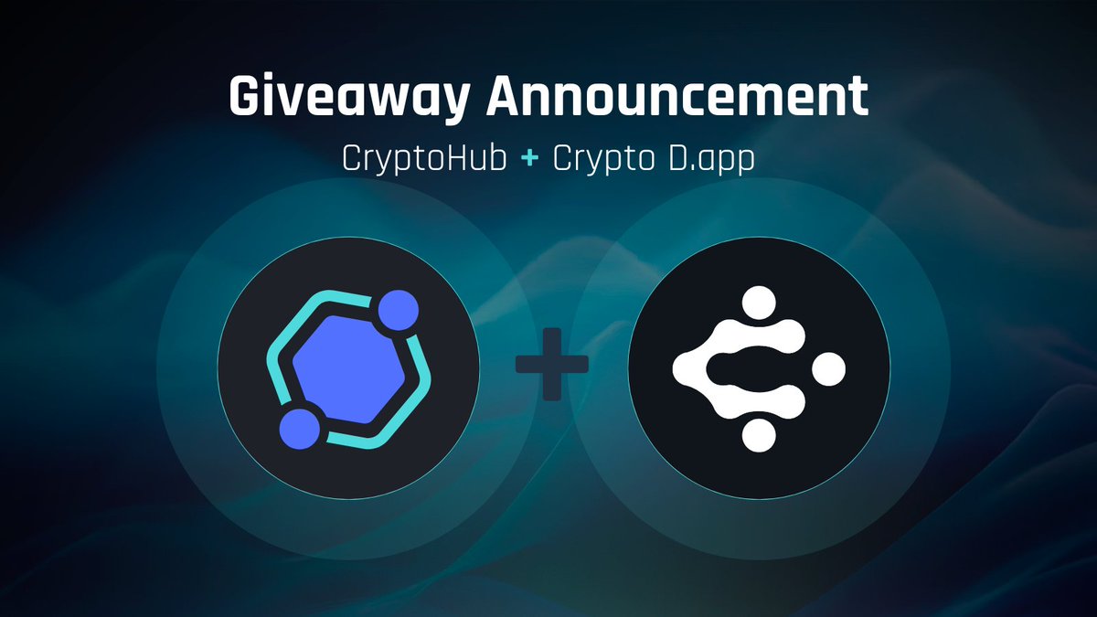 CryptoHub | Web3 Tools (@cryptohub_tools) on Twitter photo 🚀 GIVEAWAY ALERT! 🚀
We’ve teamed up with <a href="/cryptod_app/">Crypto D.app</a> for an exciting 50 $USDT giveaway! 🎉
🏆 5 winners will each get 10 $USDT!
📍 Hosted on Galxe – complete tasks to enter!
🔗 Join now: app.galxe.com/quest/cryptohu…
⏳ Don’t miss out—enter today! #CryptoGiveaway #Galxe #USDT 🚀 GIVEAWAY ALERT! 🚀
We’ve teamed up with <a href="/cryptod_app/">Crypto D.app</a> for an exciting 50 $USDT giveaway! 🎉
🏆 5 winners will each get 10 $USDT!
📍 Hosted on Galxe – complete tasks to enter!
🔗 Join now: app.galxe.com/quest/cryptohu…
⏳ Don’t miss out—enter today! #CryptoGiveaway #Galxe #USDT