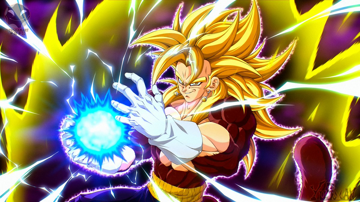 yushamart's tweet image. Vegito Super Saiyan 4 DAIMA!
How strong is Vegito in SSJ4? Could he beats Gomah?
What do you think of my art? I would appreciate your support!
#dragonball #dragonballdaima #dbdaima #daima #vegito #ssj4