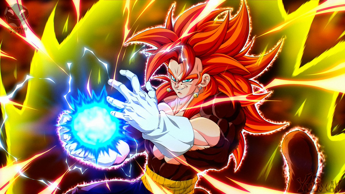 yushamart's tweet image. Vegito Super Saiyan 4 DAIMA!
How strong is Vegito in SSJ4? Could he beats Gomah?
What do you think of my art? I would appreciate your support!
#dragonball #dragonballdaima #dbdaima #daima #vegito #ssj4