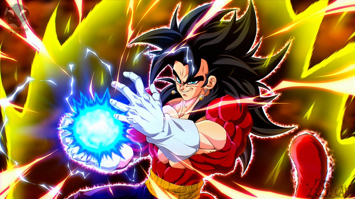 yushamart's tweet image. Vegito Super Saiyan 4 DAIMA!
How strong is Vegito in SSJ4? Could he beats Gomah?
What do you think of my art? I would appreciate your support!
#dragonball #dragonballdaima #dbdaima #daima #vegito #ssj4
