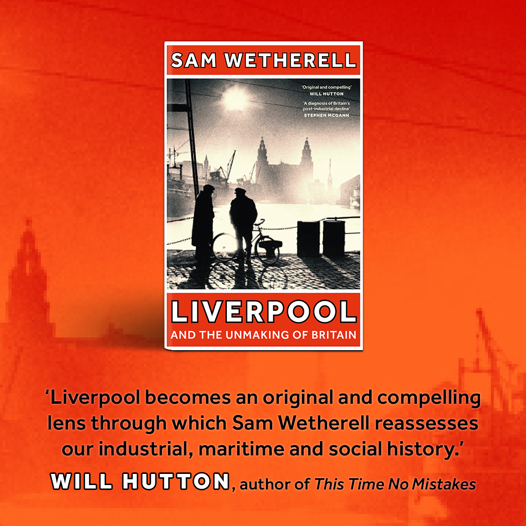 It's publication day for #LiverpoolAndTheUnmakingOfBritain by <a href="/samwetherell/">Sam Wetherell</a> 📚 

The epic history of Liverpool since the Second World War, from its promising rise to its disastrous decline...

bit.ly/4haxTcU