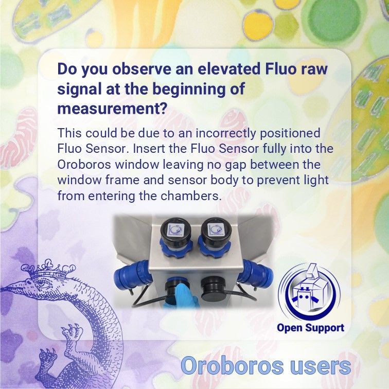 OroborosI's tweet image. Incorrectly positioning your Fluo Sensor can lead to a high Fluo raw signal. 📈
Watch this video to learn the correct placement and ensure accurate readings:
buff.ly/4gPclkX

#mitochondria #HighResolutionRespirometry#OpenSupport