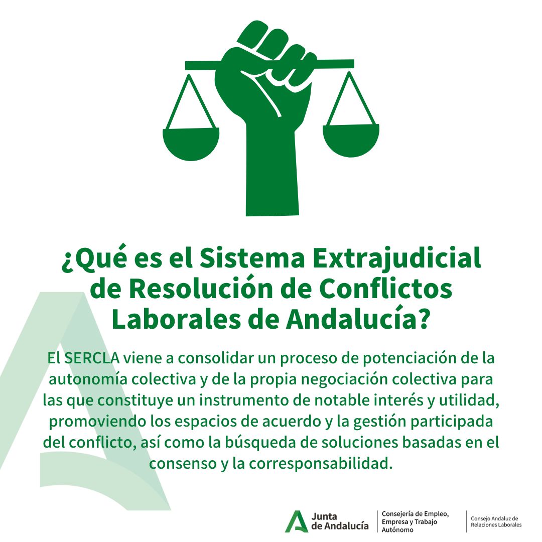 Carl_Sercla's tweet photo. ✅ El #SERCLA es uno de los órganos que consolida nuestra autonomía colectiva 💬

Gracias a él, se desbloquean numerosos conflictos laborales con un gran resultado gracias a la #mediación 🤝 https://t.co/MppjyFZkf4
