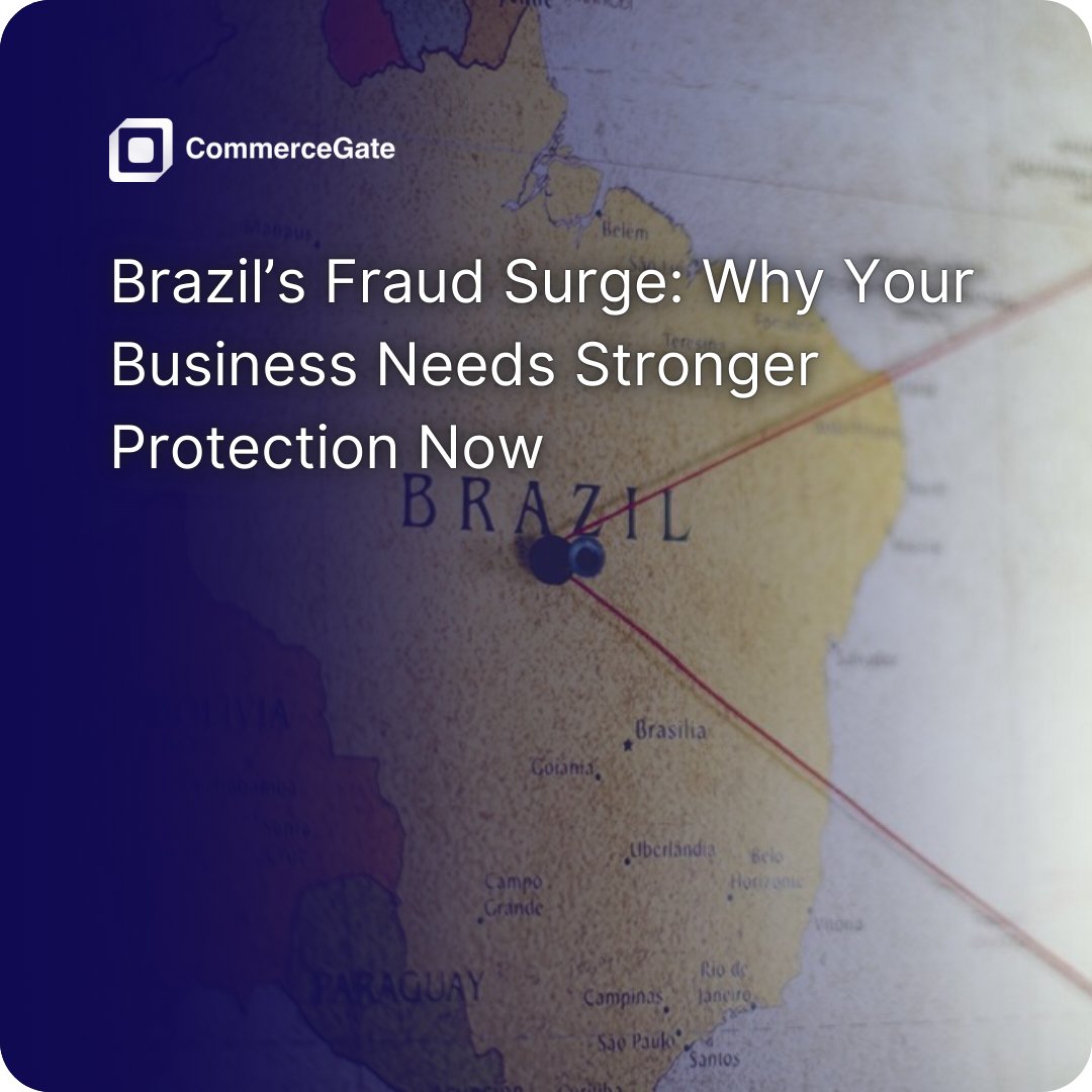 CommerceGate's tweet photo. Fraud attempts in Brazilian #ecommerce have risen by 66%! 🇧🇷
With online fraud on the rise, protecting your business is CRUCIAL. #CommerceGate offers advanced fraud prevention solutions to keep your transactions secure and your revenue safe.
DISCOVER MORE: https://t.co/APv4DIySq7 https://t.co/jE3R7656GA