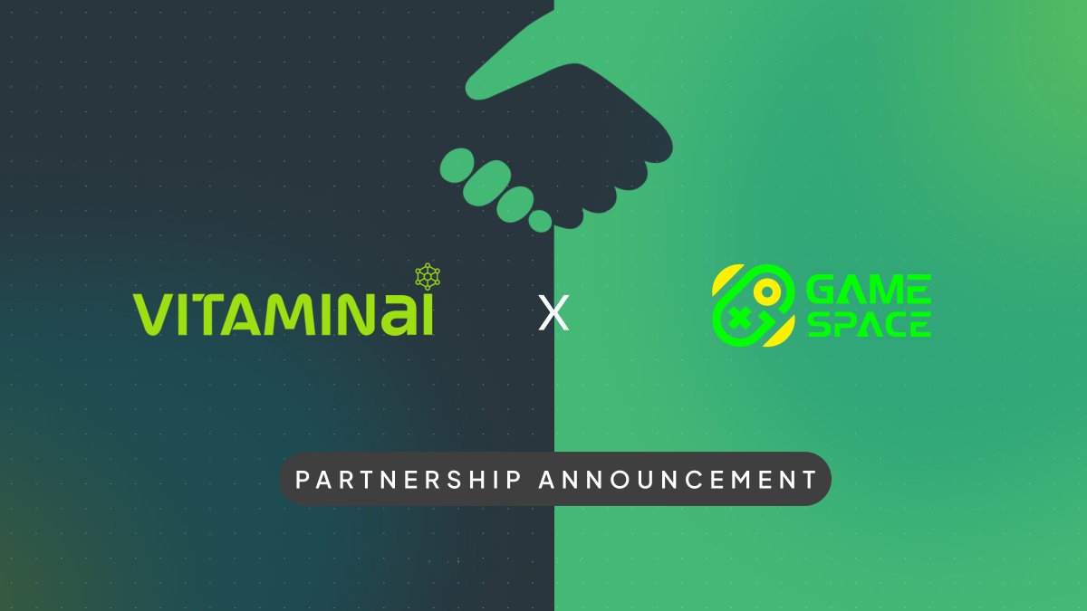 GameSpace (@gamespace_nfts) on Twitter photo ๐ Big News! ๐
GameSpace is now in PR collaboration with <a href="/Vitaminiai/">VitaminAi | AI Agents MarketPlace</a> , the world's first AI Agents Marketplace for Web3.0! ๐
Powered by Voice of Crypto, one of the biggest media houses in Web3, VitaminAI is revolutionizing AI agent integration in the space.
Stay tuned for ๐ Big News! ๐
GameSpace is now in PR collaboration with <a href="/Vitaminiai/">VitaminAi | AI Agents MarketPlace</a> , the world's first AI Agents Marketplace for Web3.0! ๐
Powered by Voice of Crypto, one of the biggest media houses in Web3, VitaminAI is revolutionizing AI agent integration in the space.
Stay tuned for