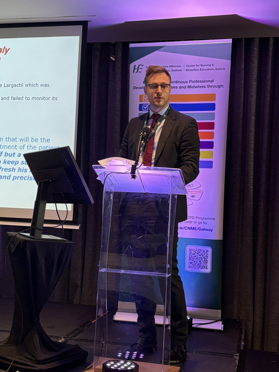 MarissaButler (@marissabmcc) on Twitter photo Fiachra Breathnach, Barrister at Law talks about the medico-legal aspects of record keeping and documentation at the #DocumentationConf2025 <a href="/NMBI_ie/">Nursing and Midwifery Board of Ireland</a> Fiachra Breathnach, Barrister at Law talks about the medico-legal aspects of record keeping and documentation at the #DocumentationConf2025 <a href="/NMBI_ie/">Nursing and Midwifery Board of Ireland</a>