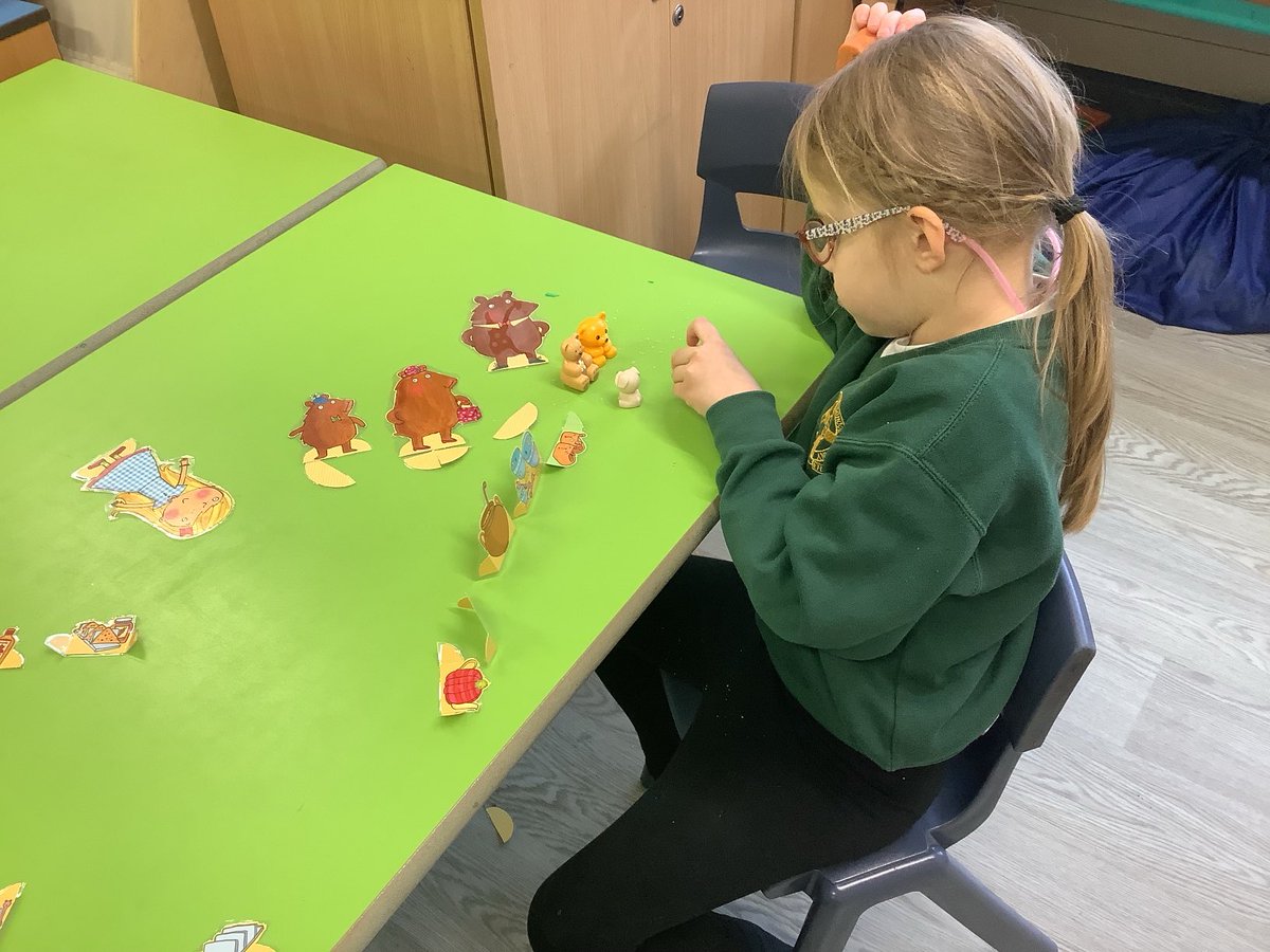 Exploring ‘Goldilocks and the Three Bears’, our focus story for this week.