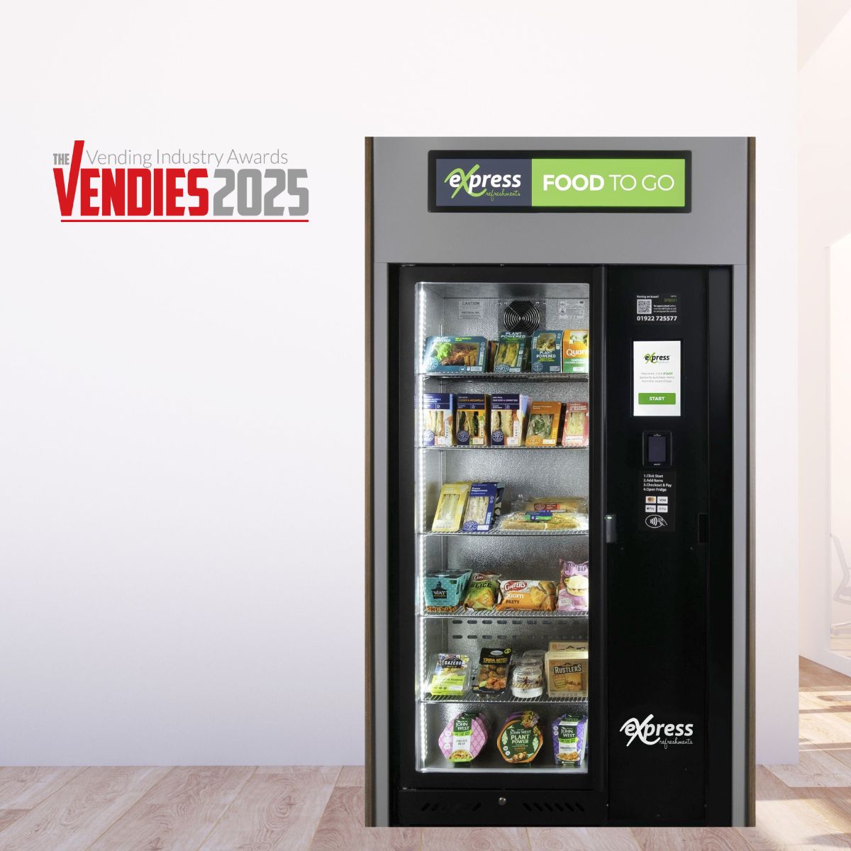expressrefresh's tweet image. We&apos;re excited to share that as part of Coinadrink&apos;s entries into the Vendies Awards 2025, our Smart Fridge heavily features in our &quot;Best Vending Project&quot; entry!  🎉 

loom.ly/2avL0Zs 

#TheVendiesAwards #SmartFridge #FreshFoodService #UnattendedRetail #Innovation