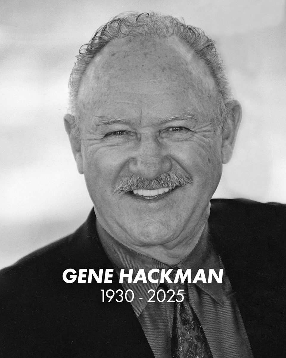 🎬 Rest in Peace, Gene Hackman 🎬

A true Hollywood legend, a master of his craft, and an icon who shaped cinema. Your performances will live on forever. 🎭💔

Thank you for the unforgettable stories. Farewell, legend. 🕊️
