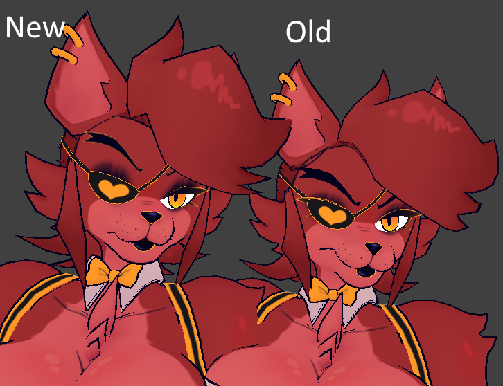 CryptiaCurves's tweet photo. Fazclaire progress!

Fexa's face adjustments, I like this shape a lot more, I had to remake all her blendshapes =A=

Marie finally has her expressions!

Everyone is pretty much done aside from Ardour, which I'm working on today, as well as props ^^

#Fazclaires https://t.co/IJfZJ6fbEZ